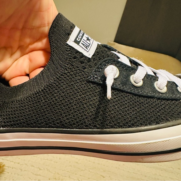 Converse Classic Black and White Shoes - Picture 2 of 5